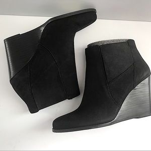JESSICA SIMPSON BOOTIES BLACK MOROCCO